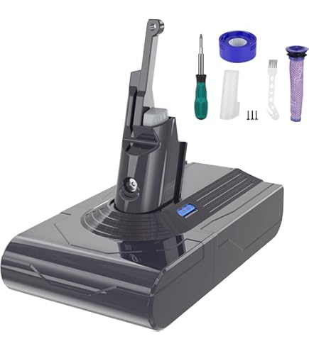 Amazon.co.jp: ダイソン V12 5000mAh Detect Slim 専用 SV20 SV30 SV46